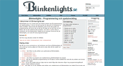Desktop Screenshot of blinkenlights.se