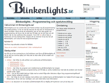 Tablet Screenshot of blinkenlights.se